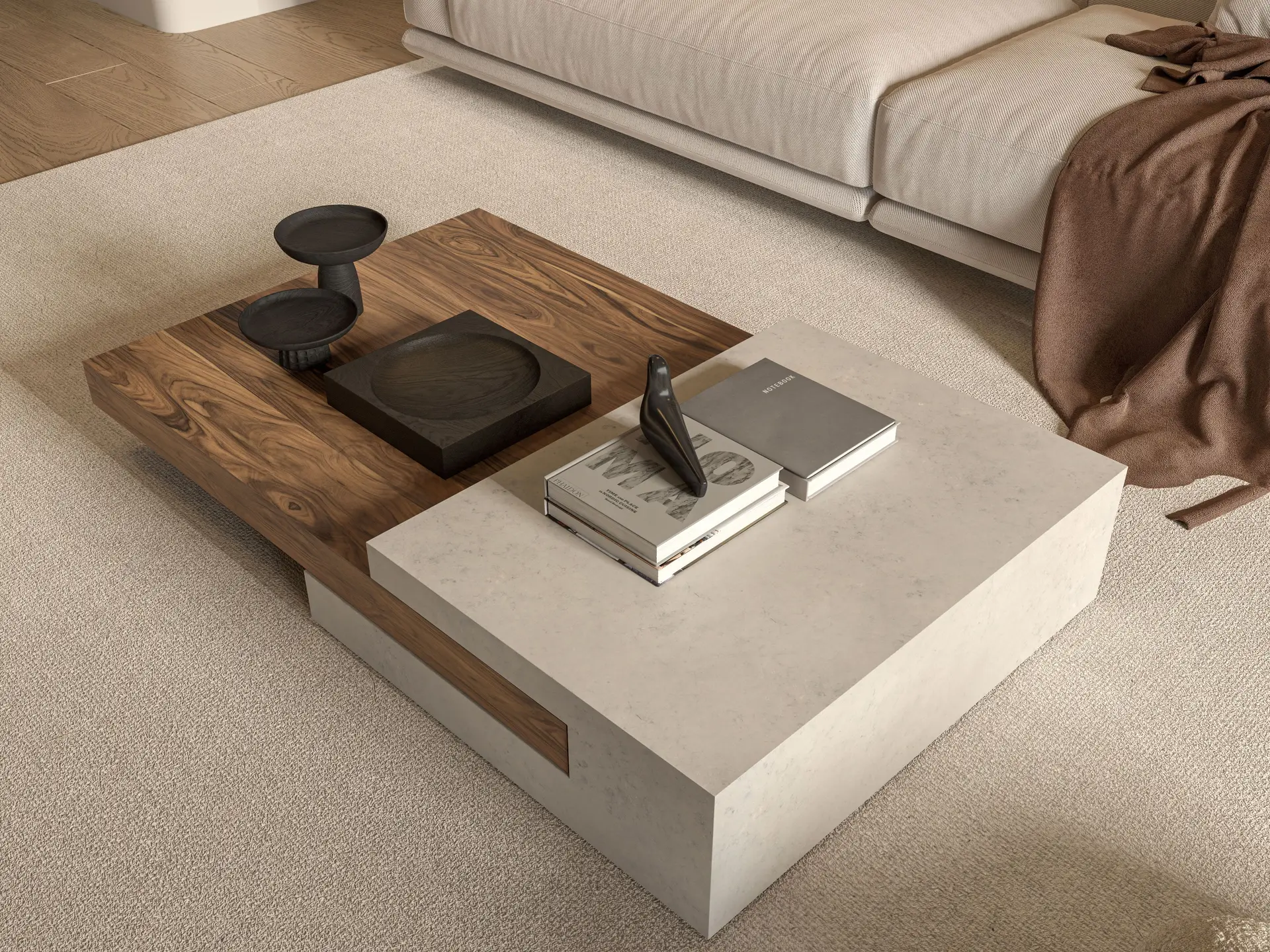 Modern coffee table